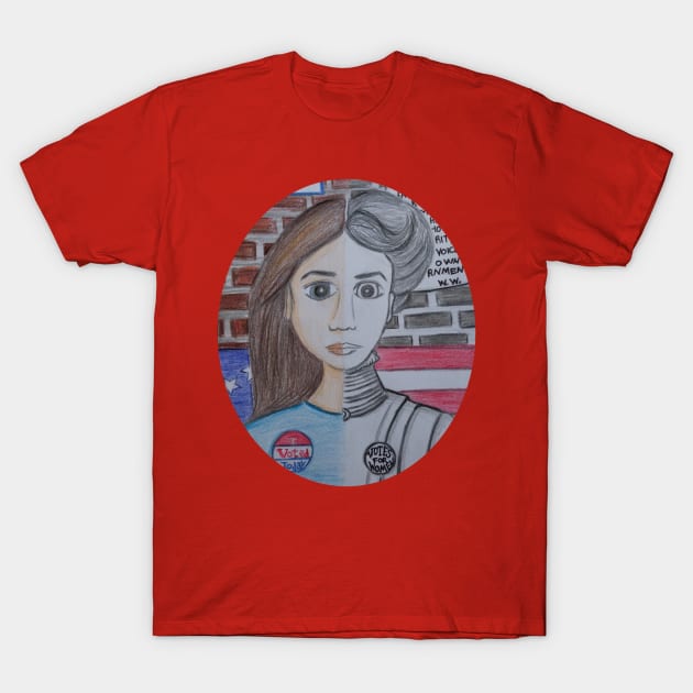 Time Machine V. 2 (Large Print) T-Shirt by Aeriskate